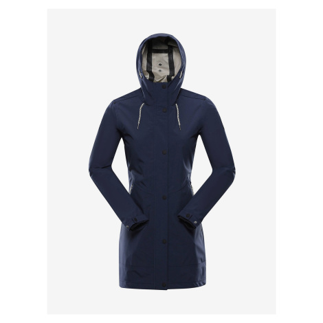 Kabáty pre ženy Alpine Pro - tmavomodrá