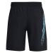 Pánske tréningové kraťasy UNDER ARMOUR UA Woven Graphic Shorts-BLK-GHL