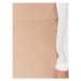 Rinascimento Puzdrová sukňa CFC0113063003 Béžová Slim Fit