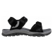 ALPINE PRO ALMAN Pánske sandále, čierna, veľkosť