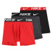 Nike Sportswear Nohavičky  tmavosivá / červená / čierna / biela