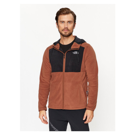 The North Face Mikina Homesafe NF0A855J Hnedá Regular Fit