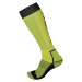 Husky Snow Wool zelená/čierna, XL(45-48) Ponožky
