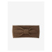 Brown Headband with Bow Pieces Nella - Women