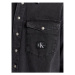 Calvin Klein Jeans Džínsová bunda J30J322772 Čierna Relaxed Fit