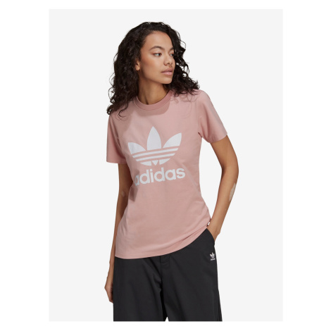 Women's Pink T-Shirt adidas Originals - Women