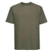 Russell Unisex klasické tričko R-180M-0 Olive