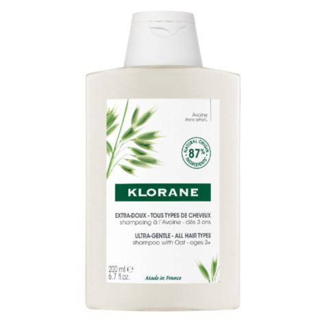 Klorane Šampón s ovsom ultra jemný pre všetky typy vlasov 200 ml