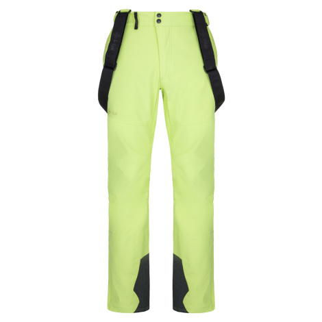 Kilpi RHEA-M Pánske softshellové lyžiarske nohavice SM0409KI Zelená
