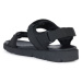 Geox XAND 2S A Pánske sandále, čierna, veľkosť