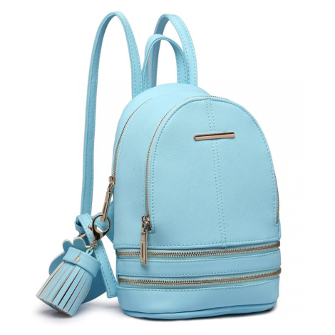 Miss Lulu roztomilý dizajnový batôžtek - modrý - 4L