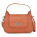 Calvin Klein Kabelka Re-Lock Crossbody W/Flap Sm K60K610770 Hnedá
