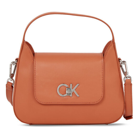 Calvin Klein Kabelka Re-Lock Crossbody W/Flap Sm K60K610770 Hnedá
