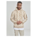 Sweat Camo Bomber Hoody Beige Camouflage