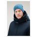 Čapica Woolrich Unisex Cotton Wool Beanie Blue Lobster