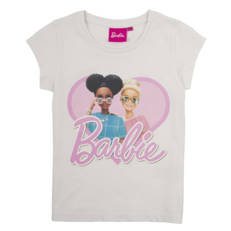 Barbie Dievčenské tričko (biela)