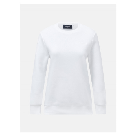 Mikina Peak Performance W Original Small Logo Crew Offwhite