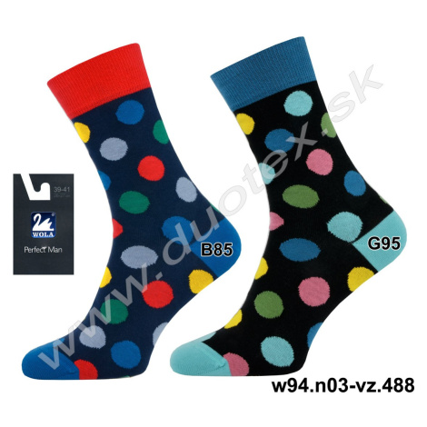 WOLA Pánske ponožky w94.n03-vz.488 G95