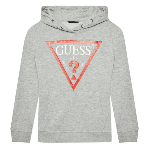 Guess Mikina L92Q09 KAUG0 Sivá Regular Fit