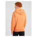 Calvin Klein Jeans Mikina 'Essentials'  sivá / oranžová / biela