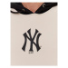 47 Brand Mikina New York Yankees BB017PEMTCB601204BN Écru Regular Fit