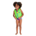 Speedo character printed float vest chima azure blue/fluro green 4-6