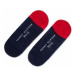 Tommy Hilfiger Súprava 2 párov krátkych detských ponožiek 394001001 Tmavomodrá