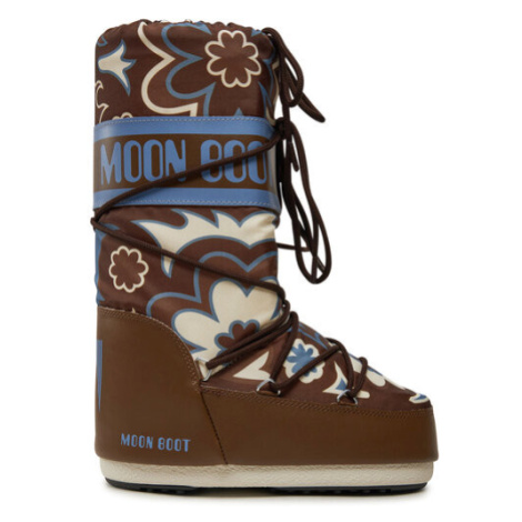 Moon Boot Snehule Mb Icon Flower 80D1402940 Hnedá