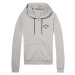 Tommy Hilfiger Mikina - ZIP THRU HOODY šedá