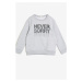 Koton Boys Gray Never Sorry Kids Sweatshirt