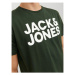 Jack&Jones Tričko Corp 12151955 Zelená Standard Fit