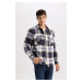 DEFACTO Regular Fit Lumberjack Plaid Long Sleeve Shirt