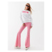Versace Jeans Couture Mikina 74HAIT02 Biela Regular Fit