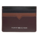 Tommy Hilfiger Puzdro na kreditné karty Th Modern Leather Cc Holder AM0AM10616 Hnedá