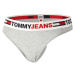 Tommy Hilfiger TOMMY JEANS ID-THONG Dámske tangá, sivá, veľkosť