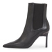 Calvin Klein Členková obuv Geo Stiletto Chelsea Boot 90 HW0HW01708 Čierna