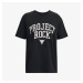 Tričko Under Armour Project Rock Heavyweight Campus T-Shirt Black