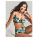 Dámske plavky Bali Midi Brief SW1646 Green Printed - Panache