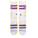 Stance Lakers Dyed Socks - Unisex - Ponožky Stance - Žlté - A556C21LAK-GLD