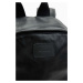 Kožený ruksak AllSaints pánsky, čierna farba, veľký, jednofarebný