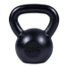 Gorilla Sports kettlebell činka, litinová, černá, 12 kg