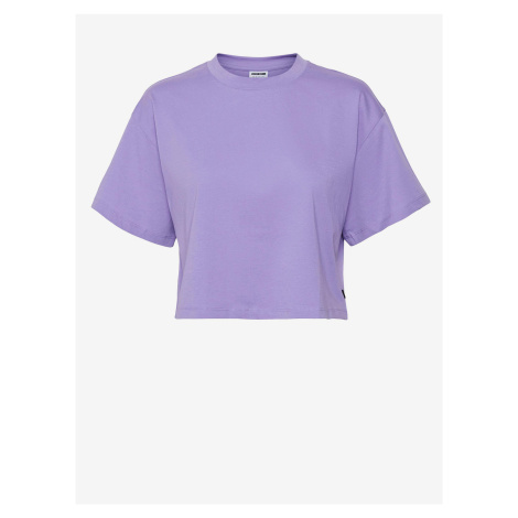 Tričká s krátkym rukávom pre ženy Noisy May - fialová