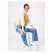 LEVI'S ® Vyšívaný top 'Baby Blue Sweater Vest'  žltá