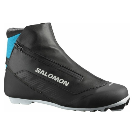 Salomon RC8 Prolink Black/Process Blue 9 Bežecké lyžiarske topánky