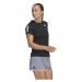 adidas CLUB TEE Dámske tenisové tričko, čierna, veľkosť