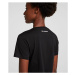 Tričko Karl Lagerfeld Graffiti Logo T-Shirt Čierna
