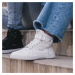 Barefoot tenisky Barebarics Zing - High Top - All White - Leather