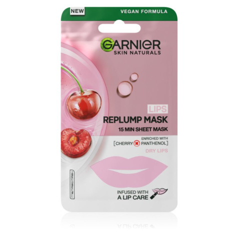 Garnier Skin Naturals Lips Replump Mask vyplňujúca maska na pery
