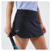 Dámska tenisová sukňa Dry + Soft 900 čierna