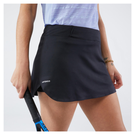 Dámska tenisová sukňa Dry + Soft 900 čierna ARTENGO